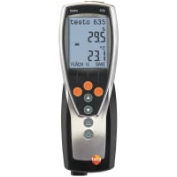 Testo 0560 2605 03 605I Thermo-Hygrometer with Bendable Probe