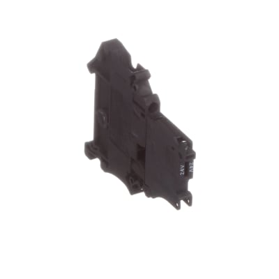 Phoenix Contact - 3046090 - Fuse Terminal Block with LED for Fuse Type G  Insert 6.3A 26-10AWG Black - RS