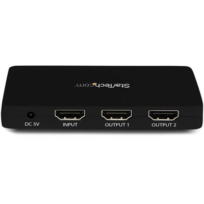 StarTech.com - ST122HD4K - 4K HDMI 2-Port Video Splitter 1x2 HDMI