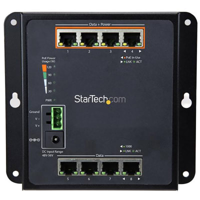 Switch Ethernet 10/100 Mbps 2 ports Raildin