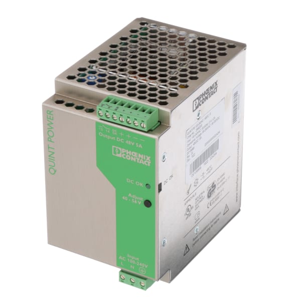 Phoenix Contact - 2866255 - Power Supply,AC-DC,48V,5A,85-264V In ...