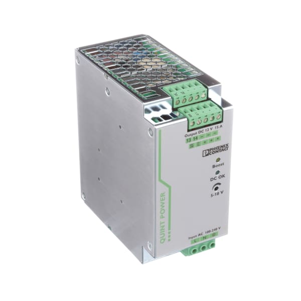 Single Output 12V 15A 180W AC/DC Switch Mode Power Supply with UL