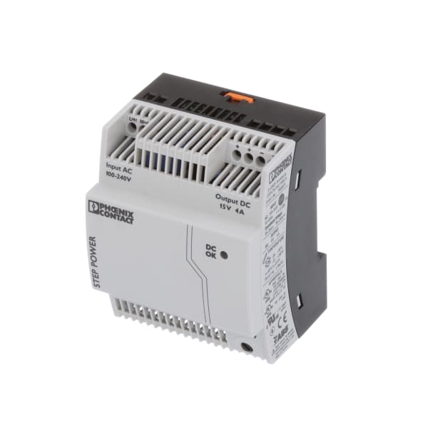 Phoenix Contact - 2868619 - Power Supply,AC-DC,15V,4A,85-264VIn ...