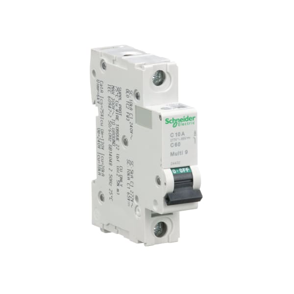 Schneider Electric - MG24432 - Circuit Breaker,Magnetic,Toggle,10A,DIN ...