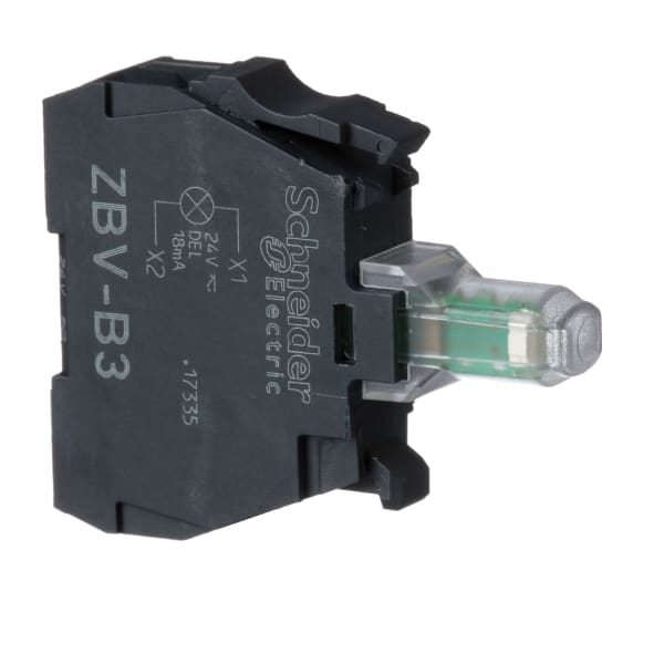 Schneider Electric Zbvb Light Module Led Green V Screw