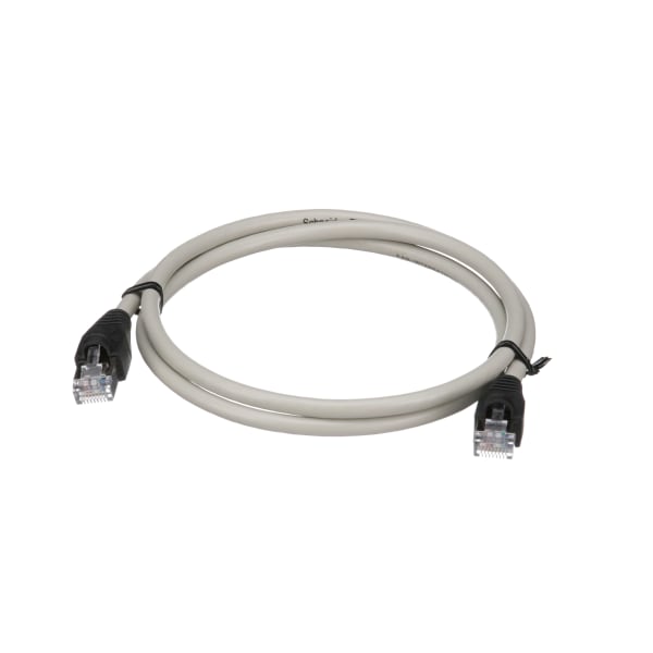 Remote LCD Keypad MTG Cable, 2 RJ45, 1Mfor VW3A1101