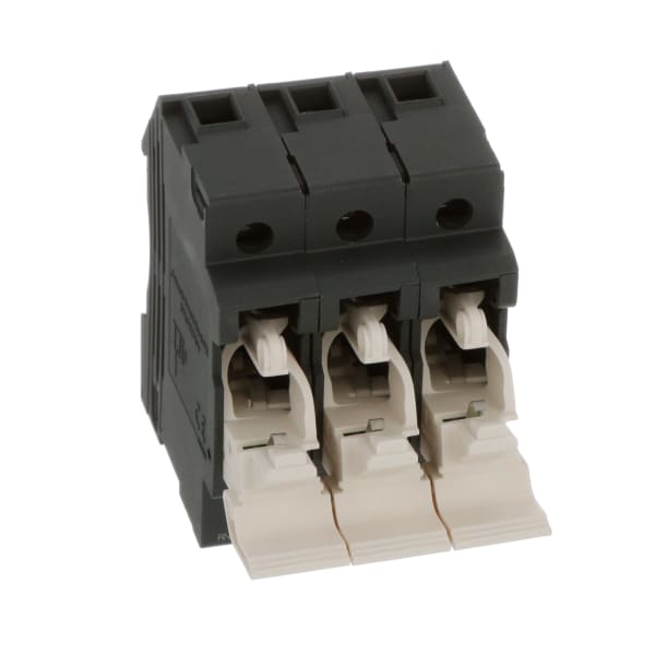 Schneider Electric DFCC3V Fuse Accessories,Fuse Holder,Fuse  Carrier,30A,3 Pole,Type CC,600 VAC,TeSys DF RS