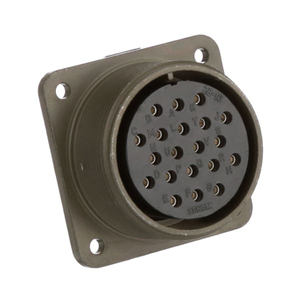 Amphenol Industrial - MS3102A28-16S - Connector box receptacle class a ...