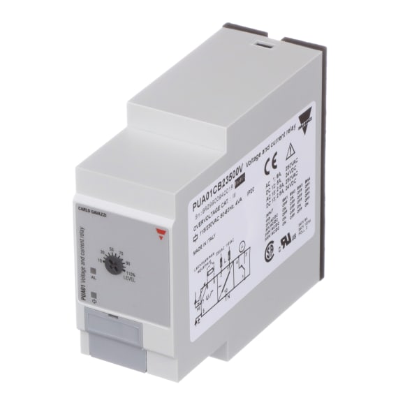 Carlo Gavazzi, Inc. - PUA01CB23500V - Monitoring Relay, Voltage, SPDT ...