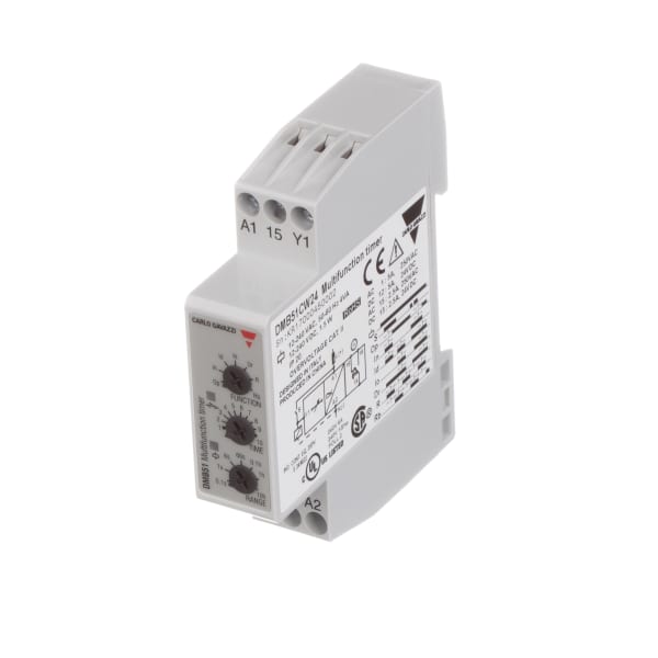 Carlo Gavazzi, Inc. - DMB51CW24 - Time Delay Relay, Mini Multi-Function ...