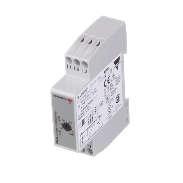 Carlo Gavazzi, Inc. - DPA53CM23 - Relay, E-Mech, 3-Phase Monitor, SPDT ...