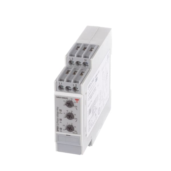 Carlo Gavazzi, Inc. DPB01CM48 Relay, EMech, 3Phase Monitor, SPDT, 8A, CtrlV 380480AC