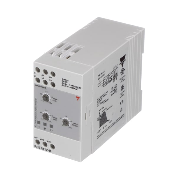 Carlo Gavazzi, Inc. - Rse4812-b - Soft Starter,motor Starter,277 480 