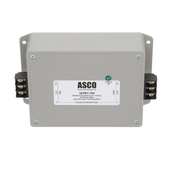 Asco Power Technologies - Ic+115 - Noise Filter, Ac, 1 Ph, 120vac, Curr 