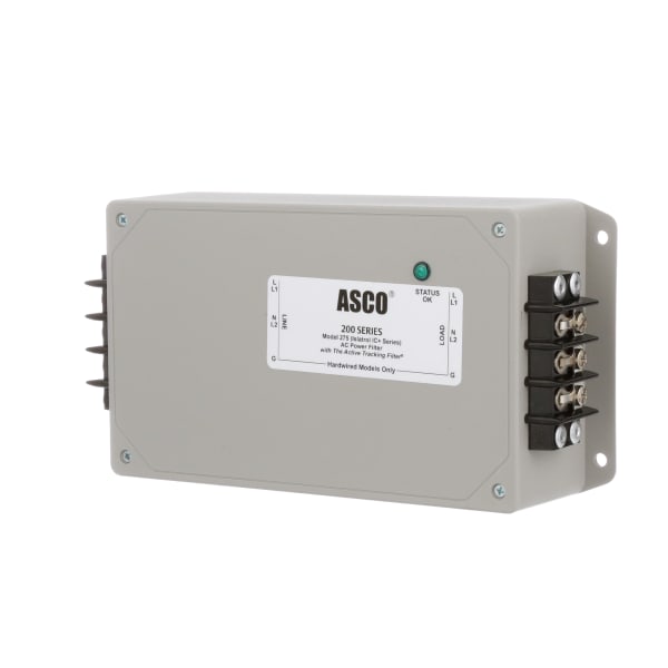 ASCO Power Technologies - IC+130 - Filter AC Noise 1 Ph Op-V 120VAC Curr  30A Flange Mnt 2.35