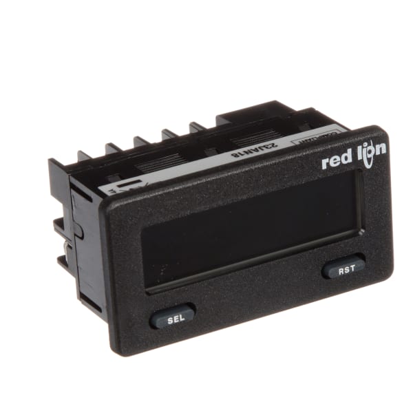 Red Lion Controls CUB5B000 Dual Counter, Rate Indicator, LCD Green