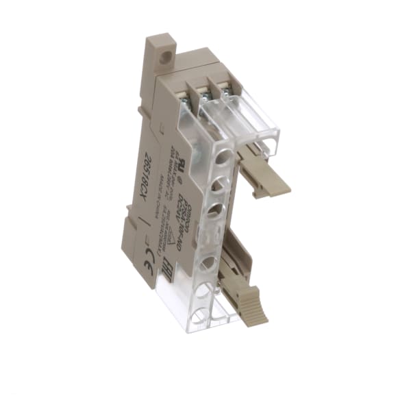 Relay Socket,10 Pin,4 Pole,24VDC,LED Indicator,DIN Rail,Screw,For G7SA Relays