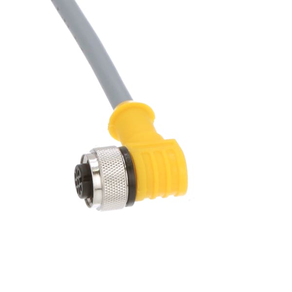 新作揃え Cordset, - 4.4T-6 WK - Turck Right-Angle Cut to Female M12 ダウントランス、降圧器