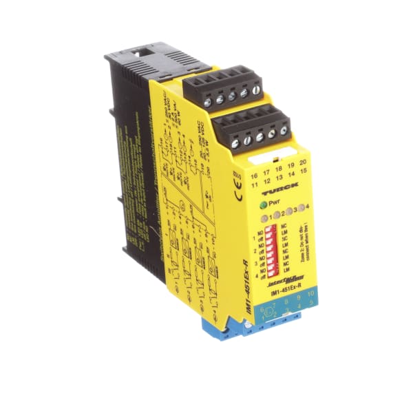 Turck - IM1-451EX-R - Amplifier, Isolating Switching, 4 Channel,  20-250VAC/20-125VDC, M7541188 - RS