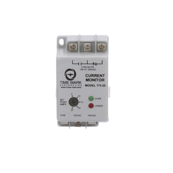 Time Mark Corporation - 173-25 - Current Monitoring Relay, 240VAC