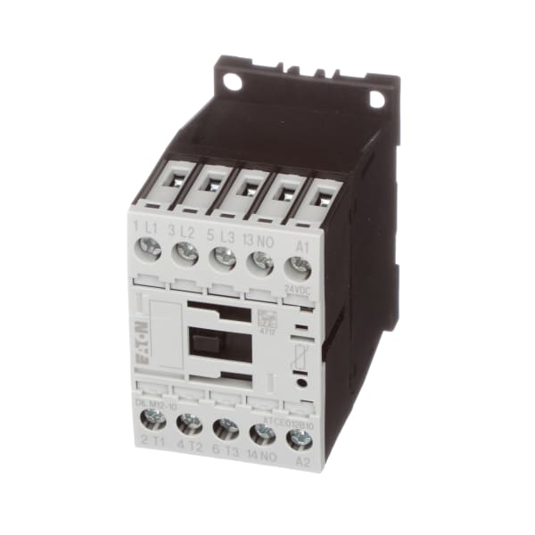 Contactor, 3-Pole, Fnvr, 12A, B-Frame, 1No, 24 Vdc Coil,XT IEC Series
