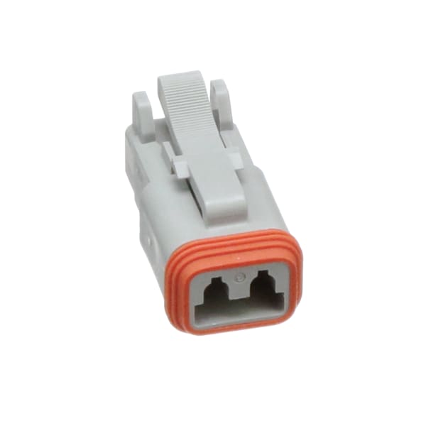 Connector PLUG 2POS 14-20AWG SIZE 16, AT Series