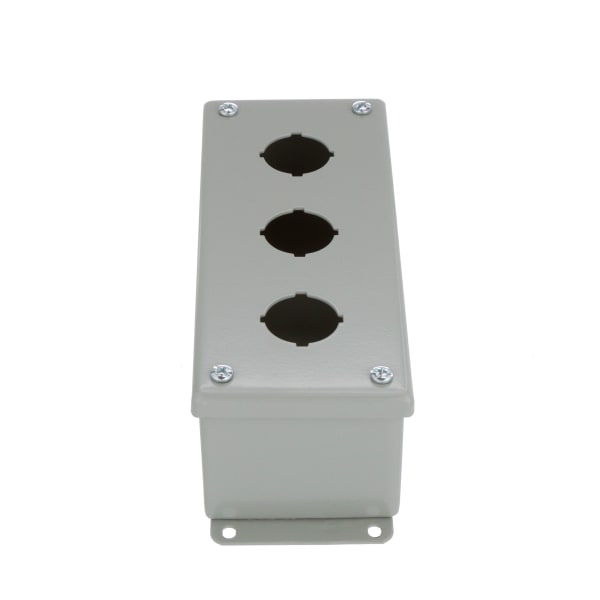 nVent HOFFMAN - E3PB - Enclosure,Pushbutton,3 Hole,30.5mm,Steel,NEMA13 ...