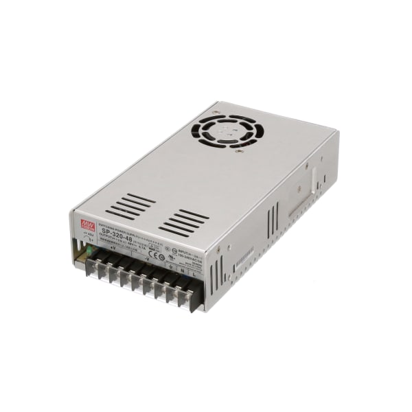 MEAN WELL - SP-320-48 - Power Supply,AC-DC,48V,6.7A,135-264V In ...