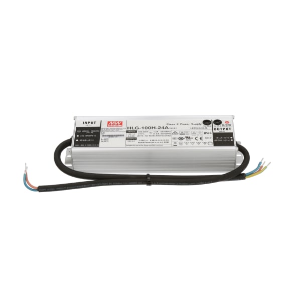 Mean Well Hlg 100h 24a Power Supplyac Dc24v4a100 305v Insealedpfcled Driver96whlg 6119