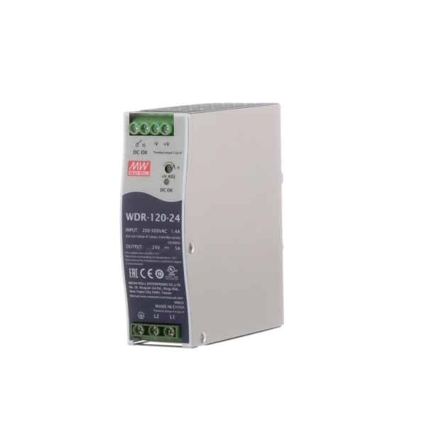 Mean Well - WDR-120-24 - AC-DC Power Supply