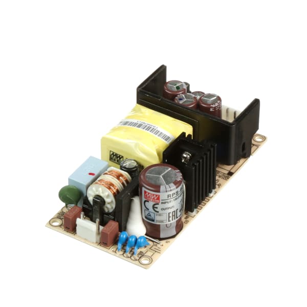 MEAN WELL - RPS-60-12 - Power Supply,AC-DC,12V,5A,115-264V In,Open ...