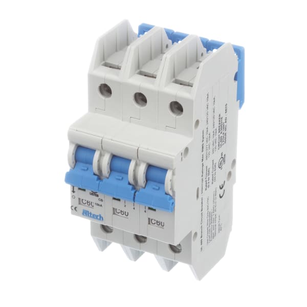 高級素材使用ブランド Altech Corp - 3CU60L - Mini Circuit Breaker, Handle, 60A 小物