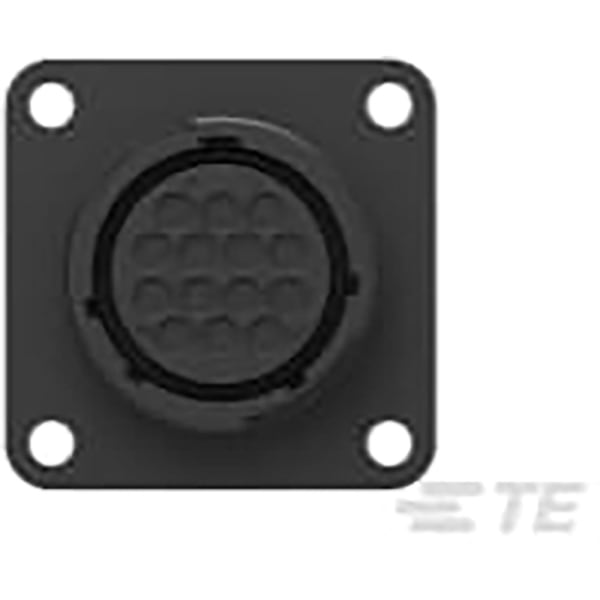 Te Connectivity 206043 1 Circular Plastic Connector Plug Assembly Sz17 Panel Mount Rev Sex 