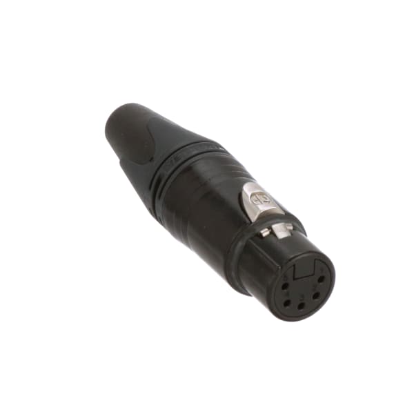 Neutrik - NC5FXX-B - XLR Connector, Jack 5-C, Cable Mount, Insulated ...