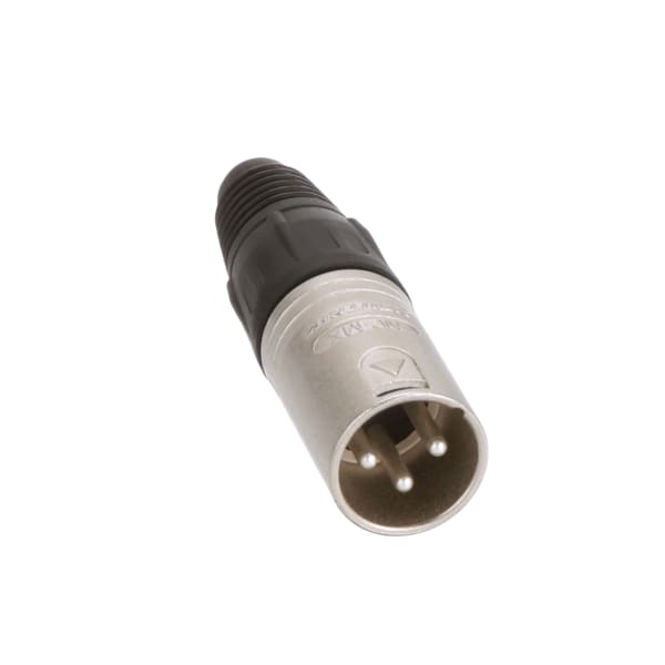 XLR Connector, Plug 3-C, Cable Mount, Insulated, Solder, Brass 16A, X Series
