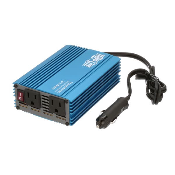 Tripp Lite Compact Car Portable Inverter 375W 12V DC to 120V AC 2 Outlets -  DC to AC power inverter - 375 Watt - PV375 - Power Inverters 
