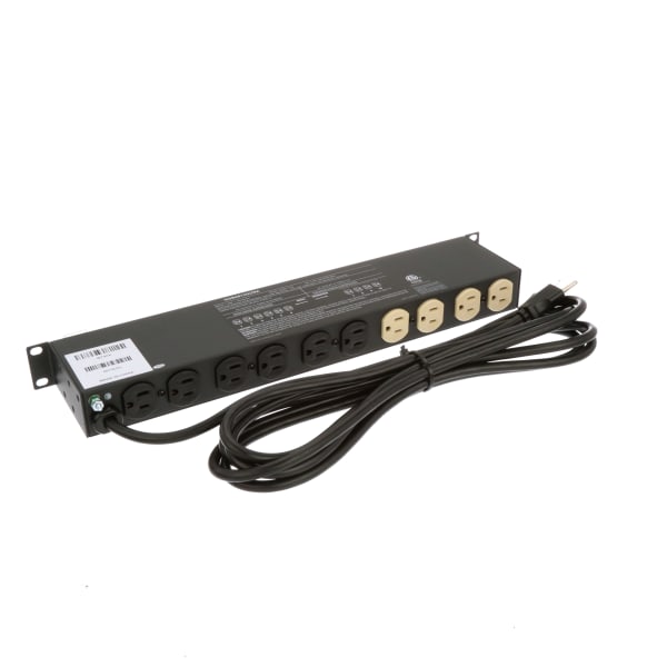 Isobar Surge Protector, 8 Outlet, 3840 Joules, Metal