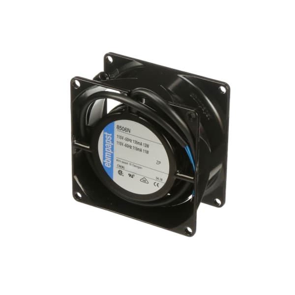 ebmpapst 8506N AC Fan, 115V, 80x80x38mm, 35.9CFM, 11W, 34dBA