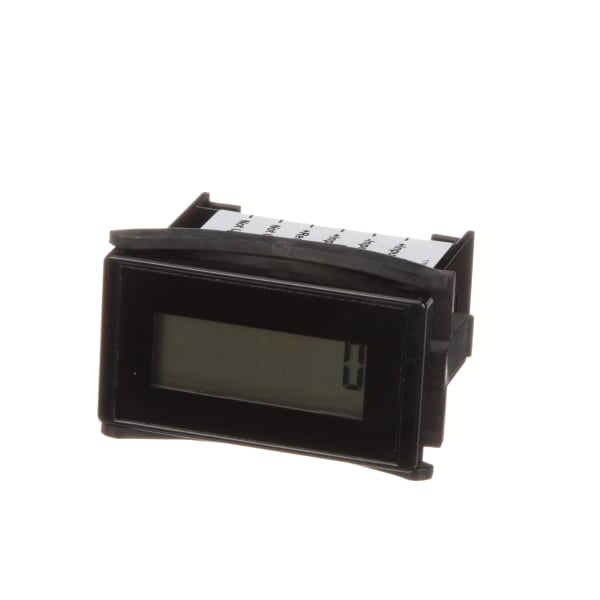 LCD Counter, 8-digit, 3-30 VDC, Remote Reset, IP66, Dual Range, UL, 6300 Series