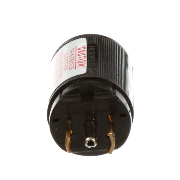 Hubbell HBL7485V ML-3P Midget Twist-Lock® Plug 15A, 125/250V