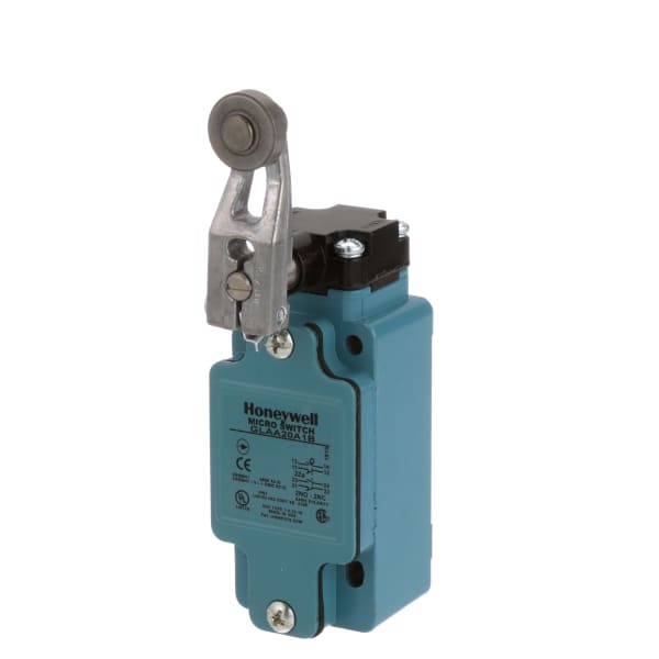 Honeywell - GLAA20A1B - Snap Action Limit Switch, Side Rotary w/Roller ...