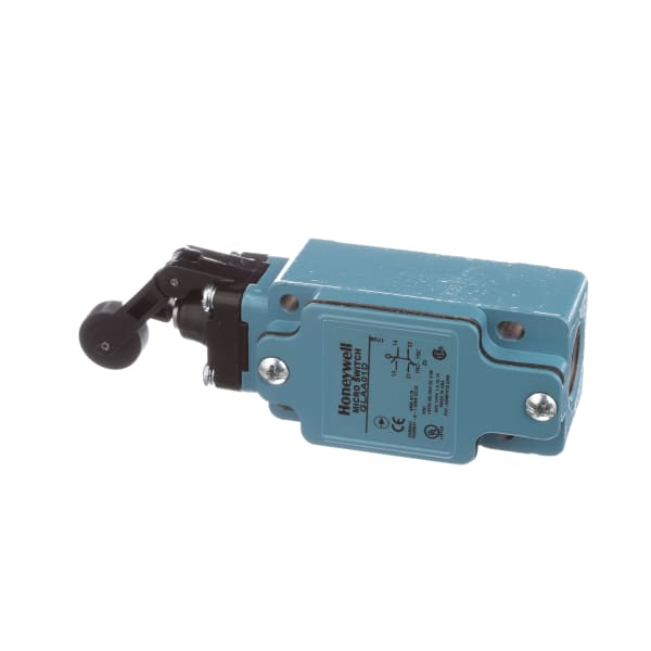 Snap Action Limit Switch, Top Roller Lever, 15A, 13A, SPDT, 2.51 in, GLA Series