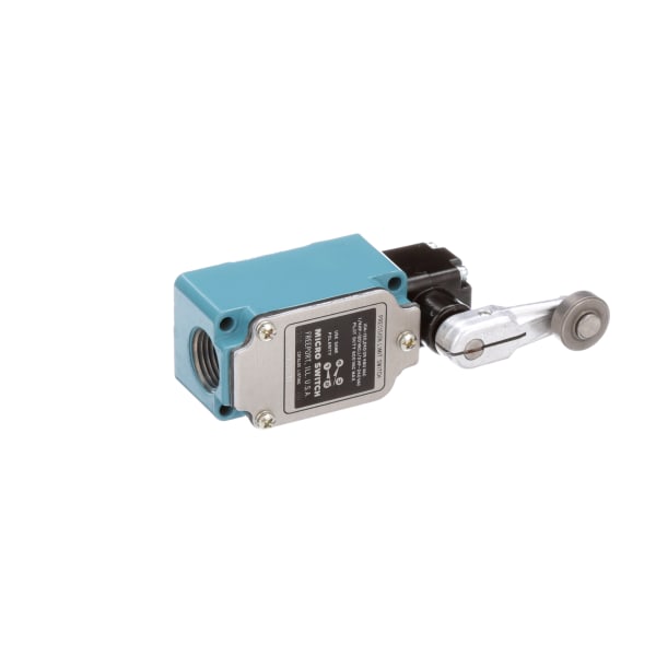 Limit Switch, Enclosed, Side Rotary, 1.5 Inch Fixed Length Lever, DPDT, Roller