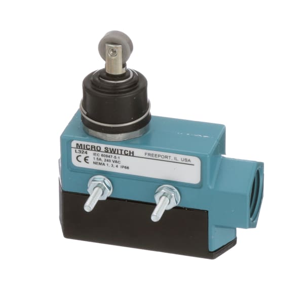 Limit Switch, Medium Duty Snap Action, Plunger, NO/NC, 600V, BZE6 Series