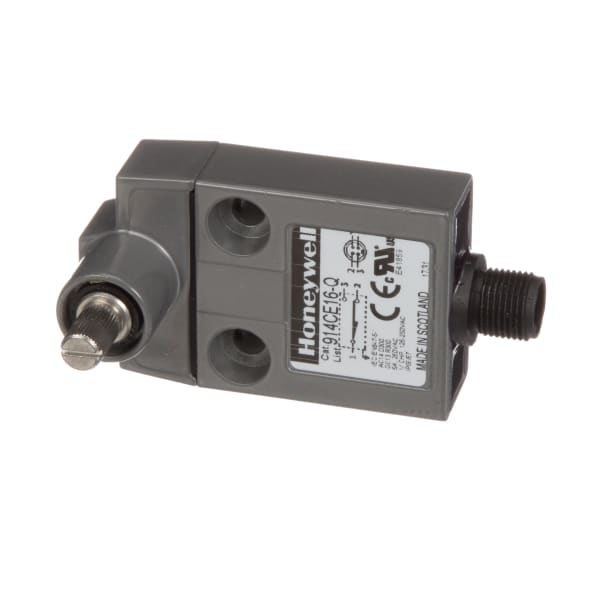 Snap Action Limit Switch, Front Rotary, Zinc, 1NC/1NO SPDT, 250VAC, 914CE Series