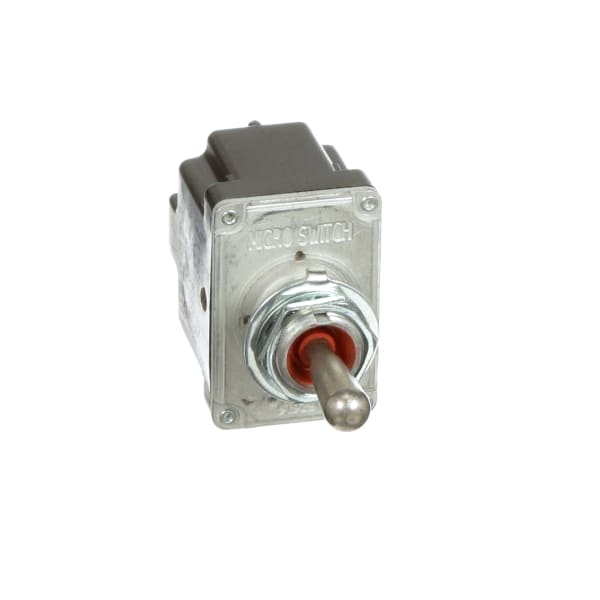 Honeywell Toggle Switch, Panel Mount, (On)-Off-(On), DPDT, Screw Terminal, 125 V AC, 250 V AC, 277 V AC, 2TL1-7