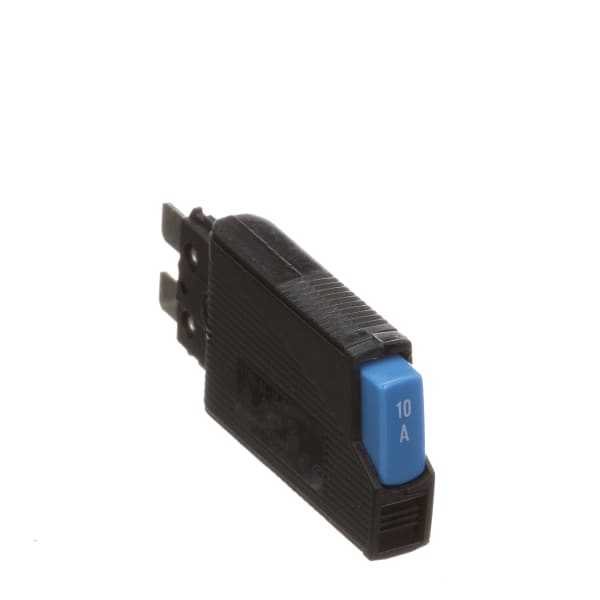Circuit Breaker Thermal Push-Push Actuation Plug-In 1P 250/VAC 72VDC 10A