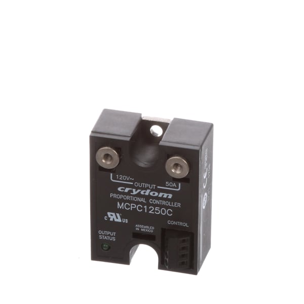 Relay, 50 A (RMS) (Max.), 0 to 10 VDC, 48 to 140 V (RMS), 4000 V (RMS), 1.8 in.