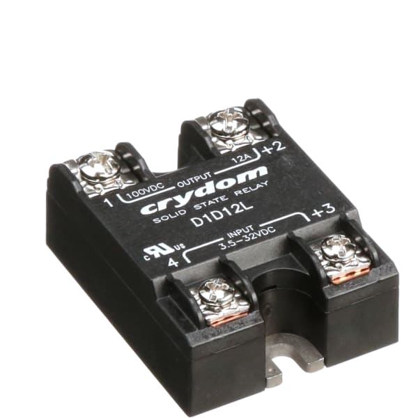 Sensata - Crydom - D1D12L - Relay, Optically Coupled, SSR, Gen Purpose ...