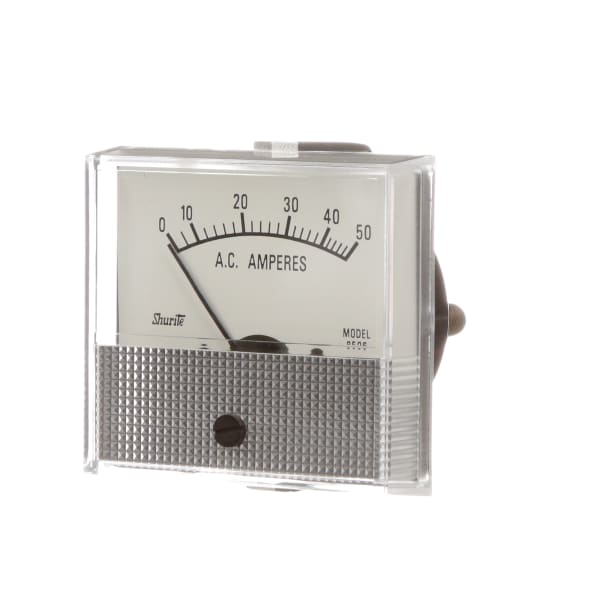 3.5x3.5x2 Inches 50-hertz Square Abs Plastic Analog Voltmeter at